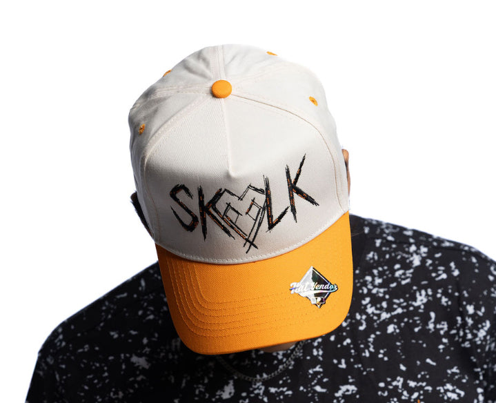 SKVLK EMBROIDERED 2 TONE BASEBALL CAP