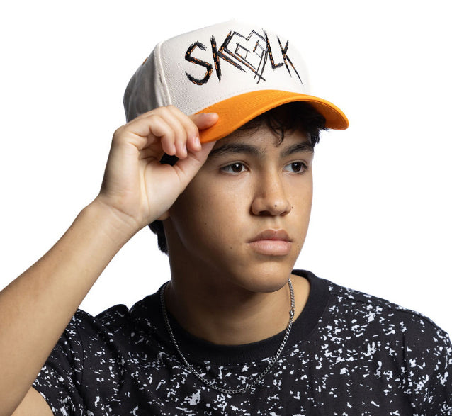 SKVLK EMBROIDERED 2 TONE BASEBALL CAP
