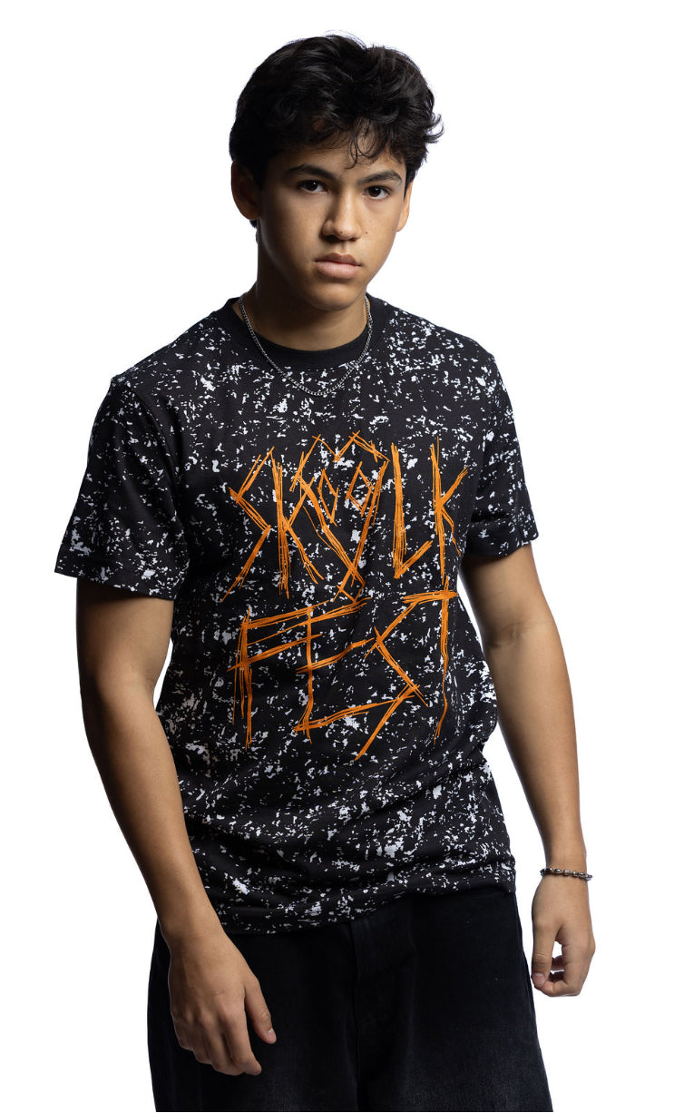 SKVLK POLKA DOT SPLATTER SKULK FEST T-SHIRT