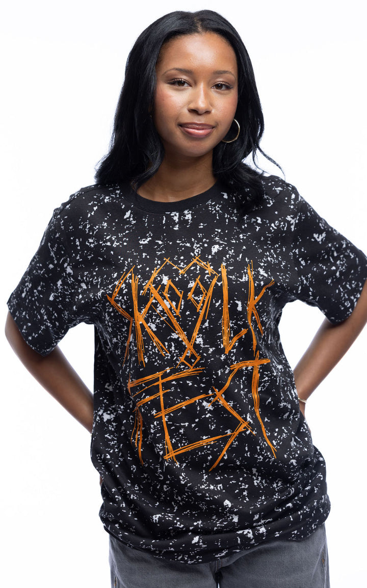SKVLK POLKA DOT SPLATTER SKULK FEST T-SHIRT
